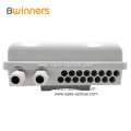 Pole Wall Mounted Outdoor FTTH Fiber Optical 16 Port Cores PLC Splitter Terminal Distribution Box